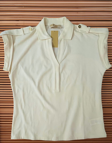 Blusa Mujer Michael Kors Tipo Polo - Qt451lf7c3
