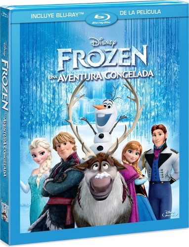 Frozen Una Aventura Congelada Blu-ray Nueva Sellada
