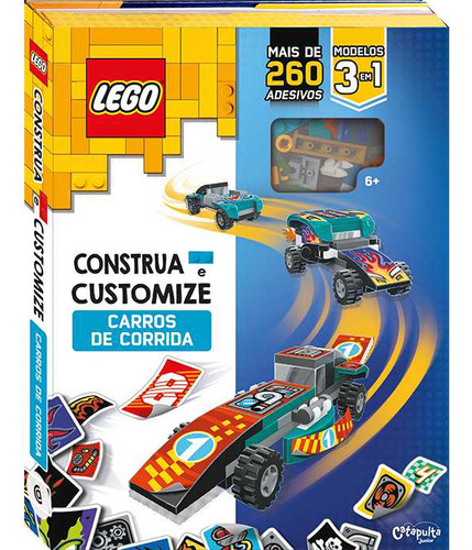 Lego Construa E Customize Carros De Corrida, De Es Da Catapulta. Editora Catapulta, Capa Dura Em Português, 2023