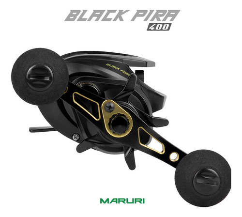 Carretilha Pesca Pesada Maruri Black Pira Bg Drag 18kg 7.1:1