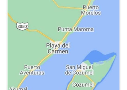 Terreno En Venta En Edo. De Quintana Roo, Cerca De Playa Del Carmen, 11.3 Hectáreas Frente Al Mar
