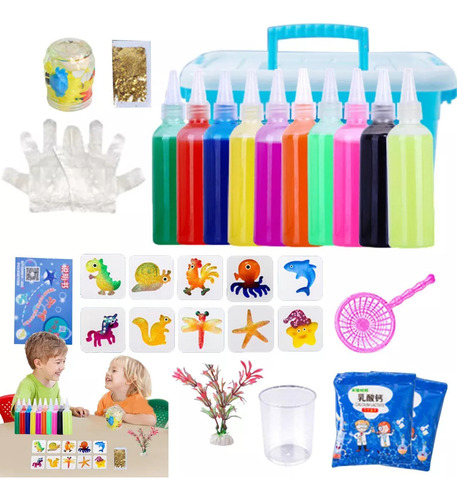 Kit De Geles Mágicos Para Elfos Acuáticos, Juego De Cuentas