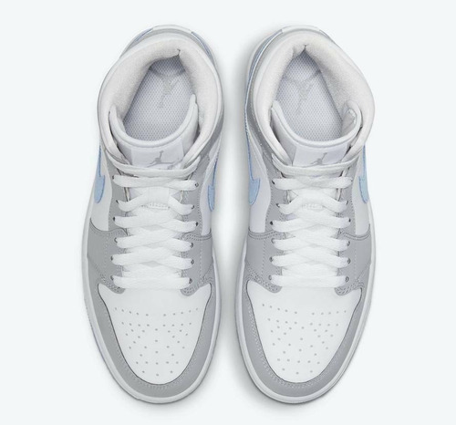 Championes De Basket Nike Air Jordan 1 Mid (white Wolf Grey)