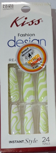 Kiss Fashion Rewind Time Listas Para Usar24 Uñas Extralargas