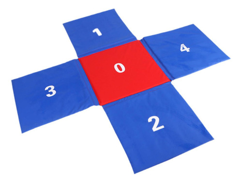 Kids Jumping Pad Cross Shaped Playing Mat For Oxford Cloth