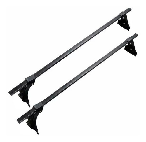 Juego Barras Porta Equipaje Hierro Negro Renault Kwid