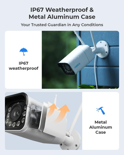 Cámara De Seguridad Reolink Rlc-811wa 4k 8mp 5x Zoom Wifi 6