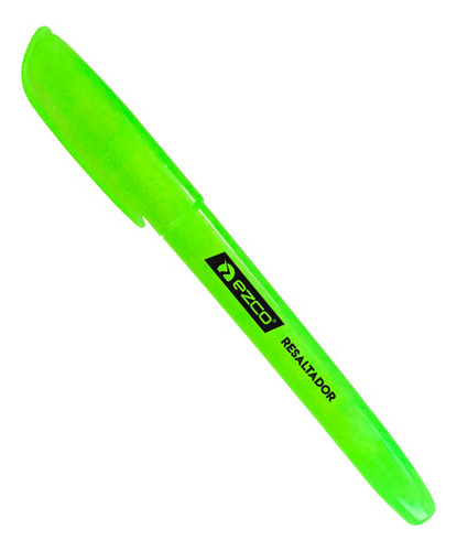 Resaltador Ezco Filgo Neon Biselado X 3 Unidades Color Verde