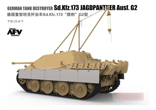German Tank Destroyer Sd.kfz. 173 Jagdpanther Ausf. G2 Meng Gris