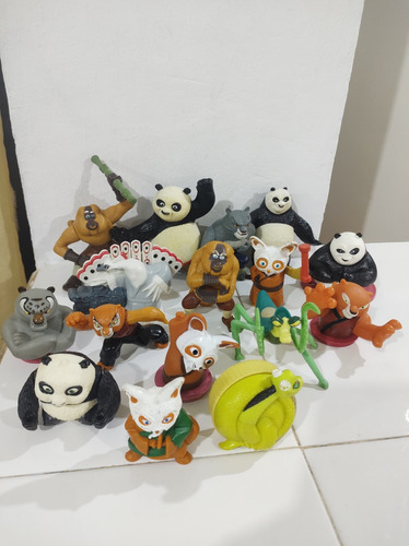 16 Figuras De Kung Fu Panda 