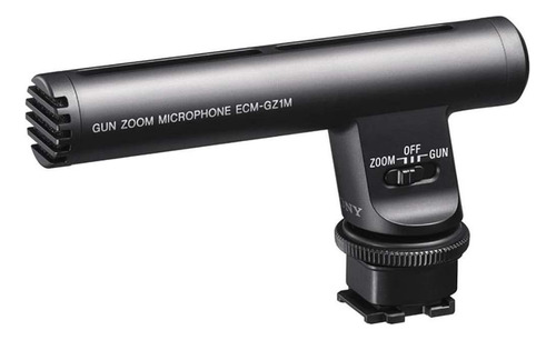 Sony Ecm-gz1m Gun Zoom - Micrófono (con Zapata De Múltiples