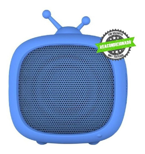 Parlante Bluetooth Adorable Psb02 Modelo Tv Azul Noblex  (Reacondicionado)