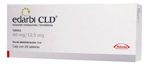 Edarbi Cld Tableta 40 Mg/12,5 Mg, 28 Tabletas