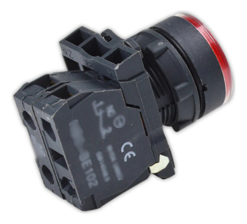 Botão Pulsador Iluminado 220v Vermelho Xb2-bw3462