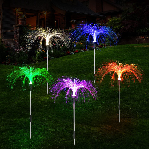 Xinkaite Luces Solares De Jardin Al Aire Libre, 2 Modos, Luc