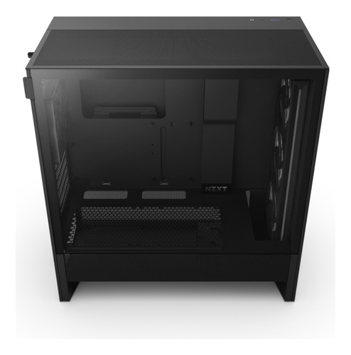 Gabinete Gamer Nzxt H5 Flow Rgb E-atx Vidrio Templado Usb-c Color Negro