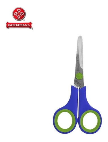 Tesoura Inox Escolar 1867 Softy 13 Cm - Mundial