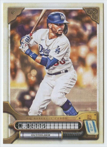 2022 Topps Gypsy Queen 269 Mookie Betts Los Angeles Dodgers 