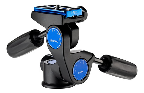 Cabeça De Tripé Benro Hd2a Cabeça Panorâmica De 3 Vias Com P