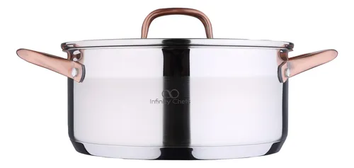 Olla 24cm En Acero Inoxidable Infinity Chef