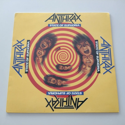 Anthrax - State Of Euphoria Uk 1988 Vinilo Impecable