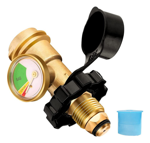 Adaptador De Tanque De Propano Medidor De Gas Pol Valves D