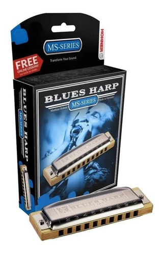 Armonica Diatonica Hohner Blues Harp A Con Estuche En La (a)