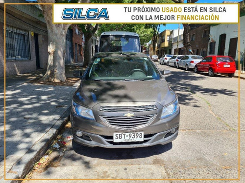 Chevrolet Prisma Ltz 2015 Gris Oscuro 4 Puertas