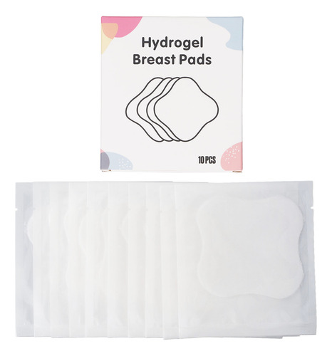 Adesivos De Hidrogel Para Mamilos, 10 Peças, Capas, Adesivos