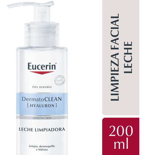 Eucerin Dermatoclean Leche Facial Limpiadora X 200ml