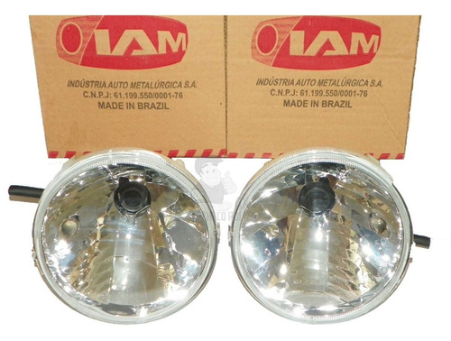 Imagem 1 de 5 de Farol L200 Sport Outdoor C/lente Policarbonato - Iam - Par