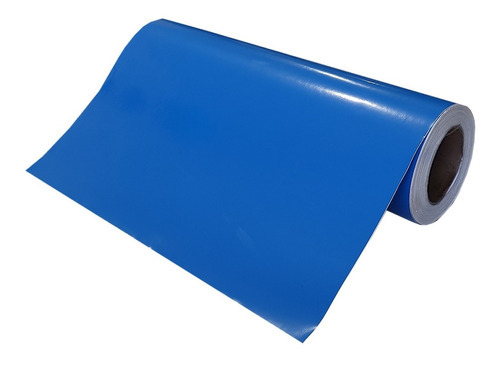 Adesivo Vinil Color Envelopamento Móveis Geladeira 6m X 1m Cor Azul Médio