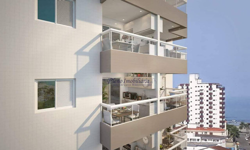 Imagem 2 de 25 de Apartamento Com 2 Dormitórios À Venda, 61 M² Por R$ 323.000,00 - Mirim - Praia Grande/sp - Ap0946