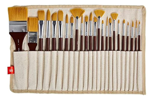 Kingart Studio Mixed Media Paint Brush Set, 24 Ea