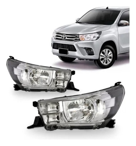 Semioptica Delantera Toyota Hilux  Izquierdo 16/20 No/led