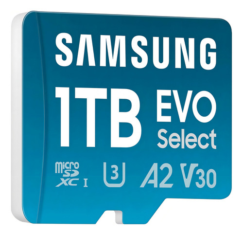 Memoria Micro Sd 1tb U3 4k Evo Clase 10 Samsung 160 Mb/s