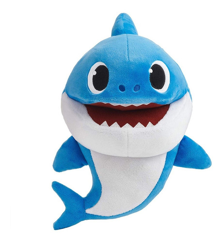 Peluches Baby Shark Marioneta Con Musica Juguete Original