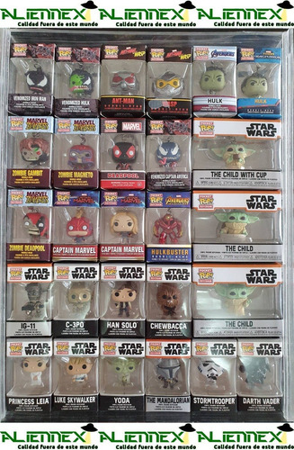 Imagen 1 de 5 de Llaveros Funko Pocket Pop 100% Originales + De 120 Modelos