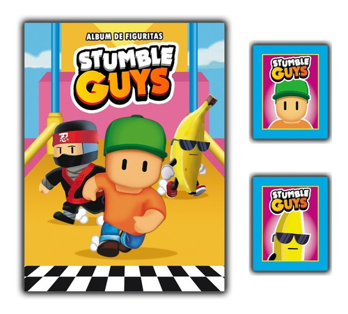 Album Stumble Guys: Pack Album + 40 Sobres - Original