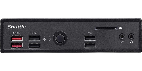 Shuttle Xpc Slim Ds10u3 Mini Pc Barebone Sin Ventilador Inte