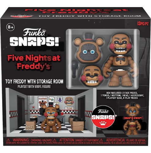 Freddy Storage Room Snaps Funko Five Nights At Freddy's