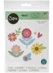 Scrapbooking Sizzix Dies /troqueles Flower Set - Flores