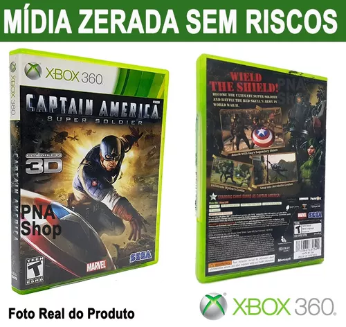 Jogo Captain America: Super Soldier - Xbox 360 - MeuGameUsado