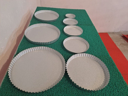 Tartaletas En Chapa Aluminizadas (4cm Hasta 30cm De Ø)