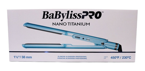 Planchita Babylisspro Babnt9559 Celeste 220v Con Estuche