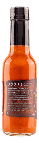 Salsa Picante De Chile Monoloco 148 Ml Con Ajo Y Limón