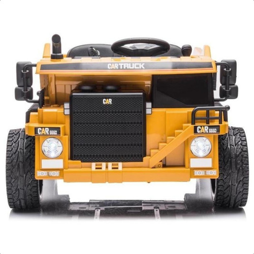 Mini Carro Elétrico Infantil Escavadeira Controle Remoto 12v