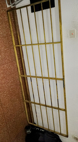 Reja 2,65m X 1m Hierro Redondo Amarillo (Usado)