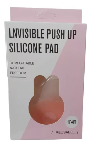 Cubre Pezon De Silicona Invisible Con Push Up