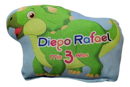 Recuerdos, Cojín, Almohada Personalizada Dinosaurios. 10 Pz.